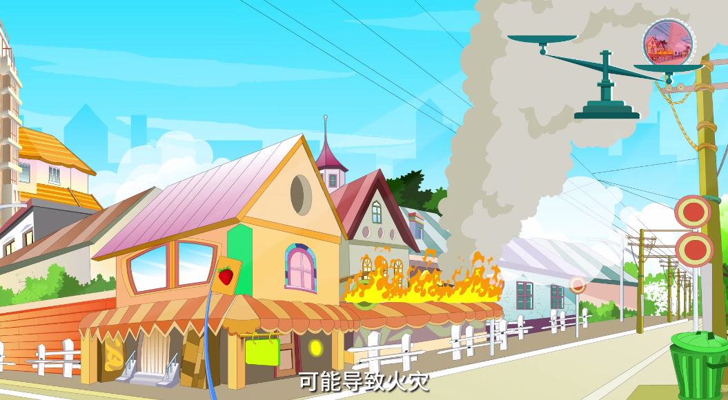 消防安全-教育宣传演示动画
